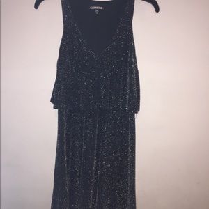 Sparkly black dress